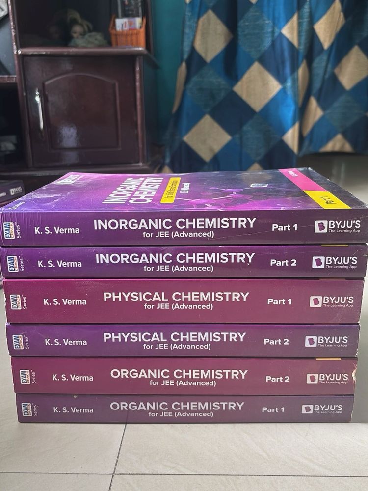 JEE Chemistry Books Set by K. S. Verma