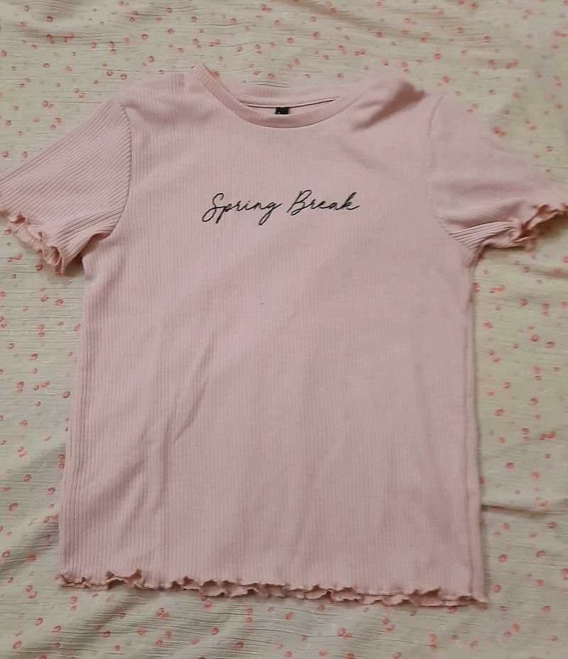 Fitted Crop Top 🎀