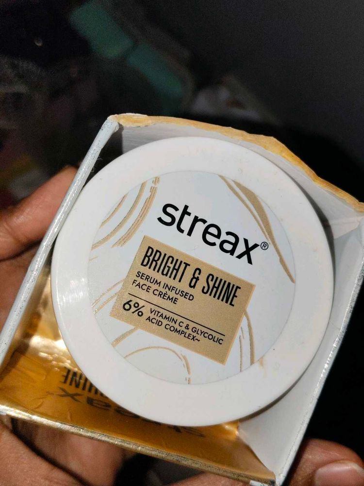 Streax Bright &amp; Shine Face Creme ✨
