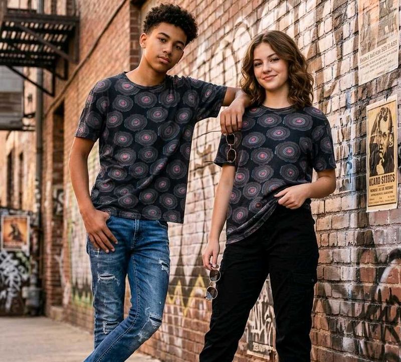 DIESEL Unisex Boxy T-Shirt