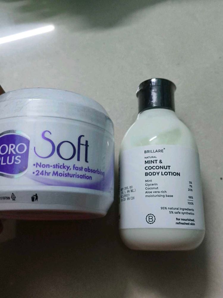 Brillare &amp; Boroplus body lotion of 500ml