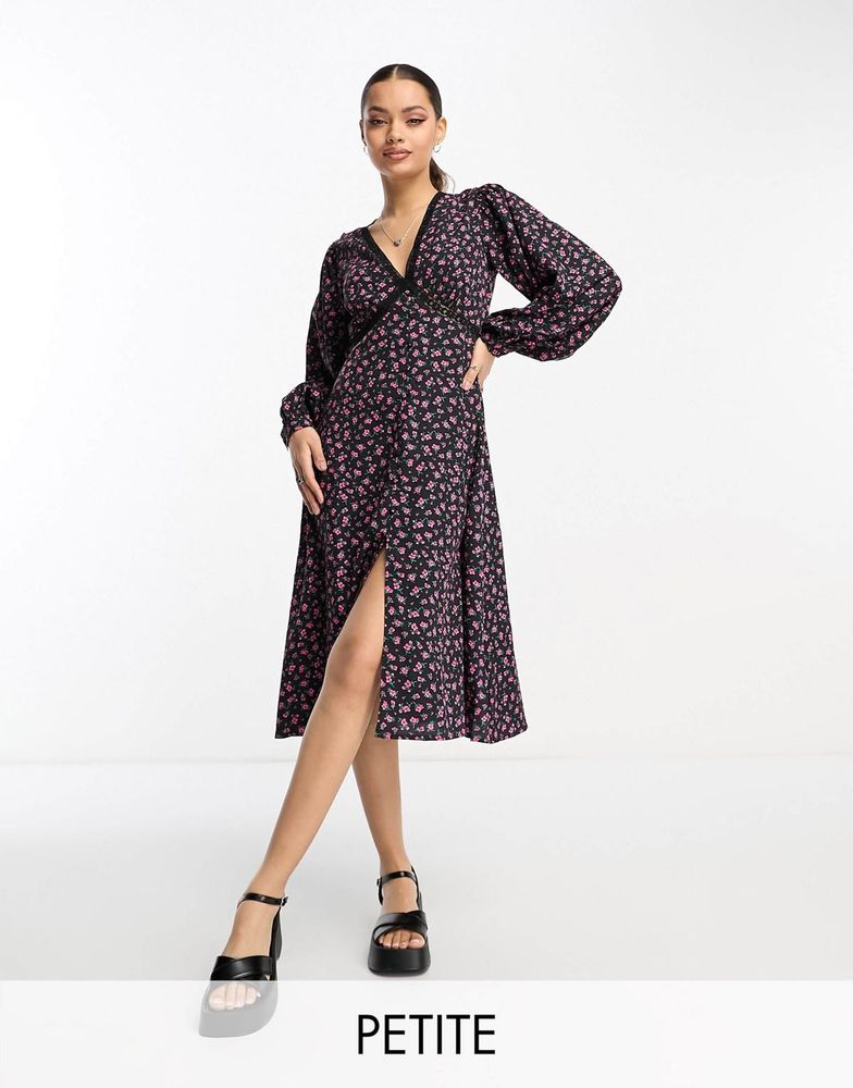 Floral Print Midi Dress