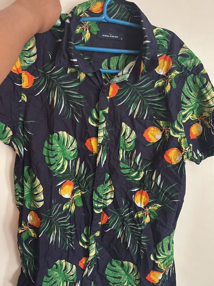 Tropical Print Shirt