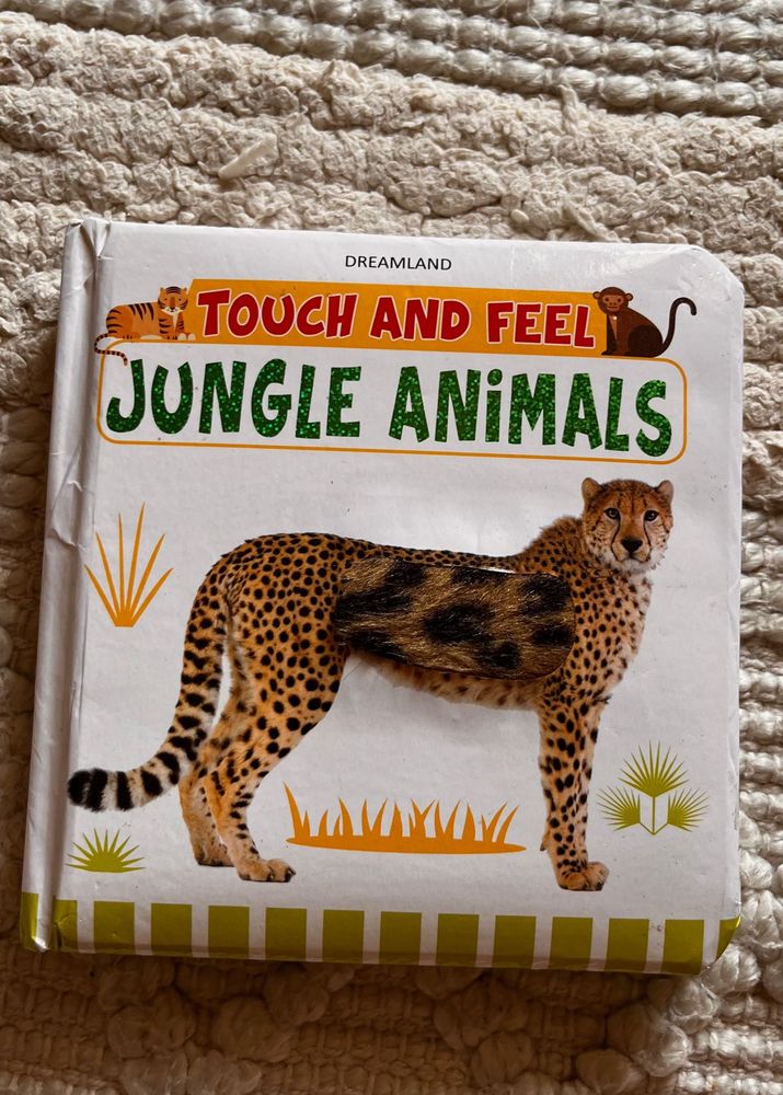 Touch and Feel Jungle Animals Book