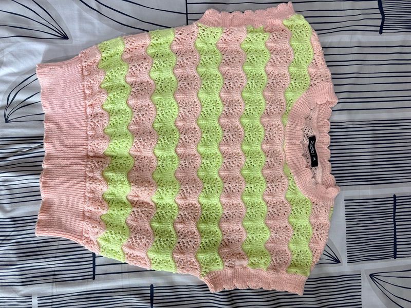 Chic Striped Knit Top