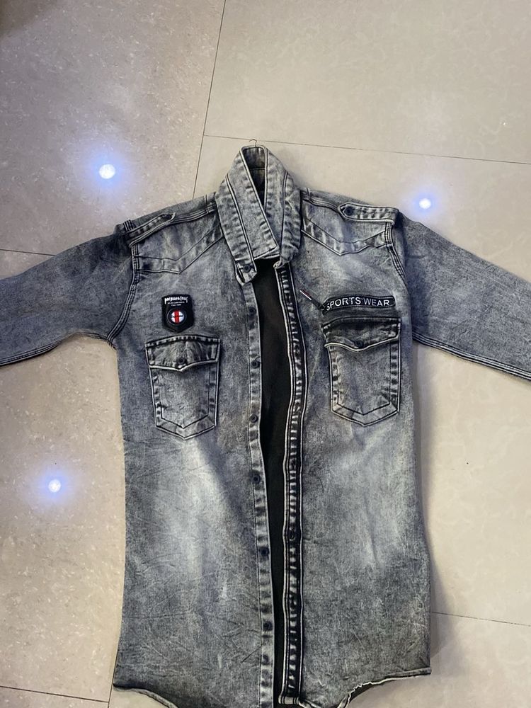 Denim Style Shirt