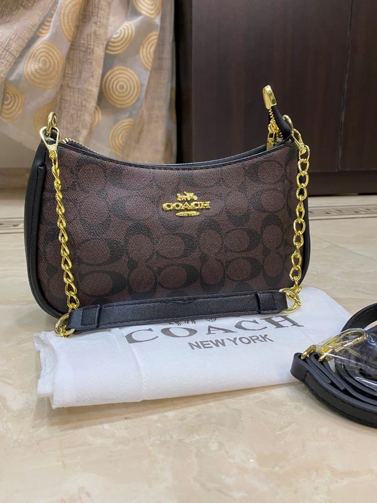 Coach Monogram Small Shoulder Bag