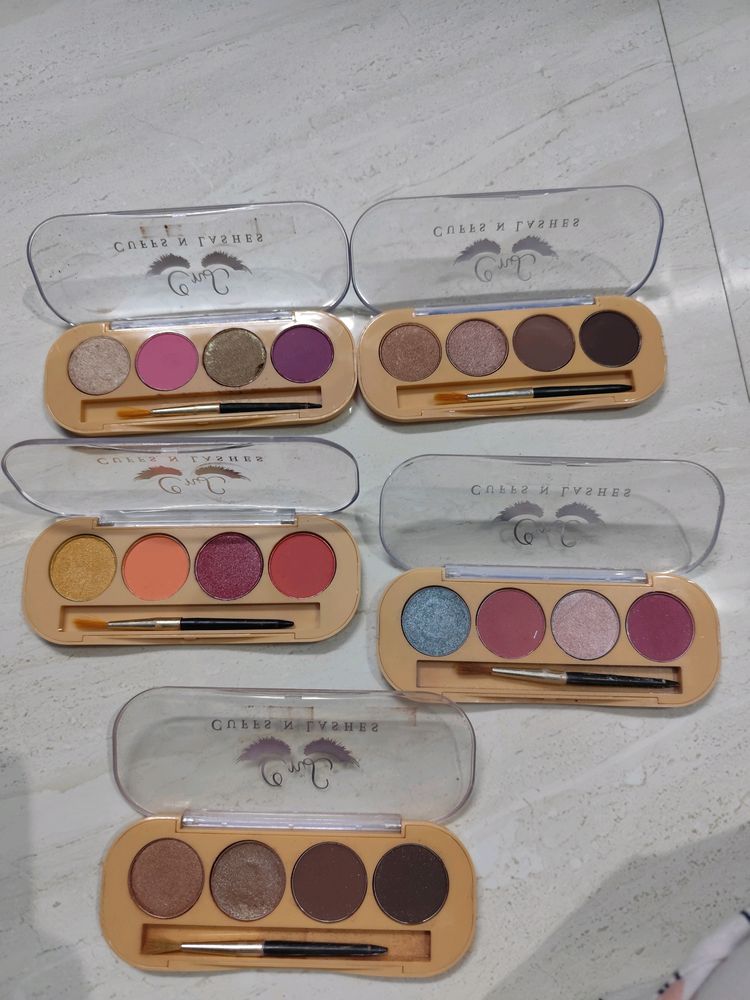 Brand New Cuff N Lashes 4 In 1 Eyeshdow Pallete