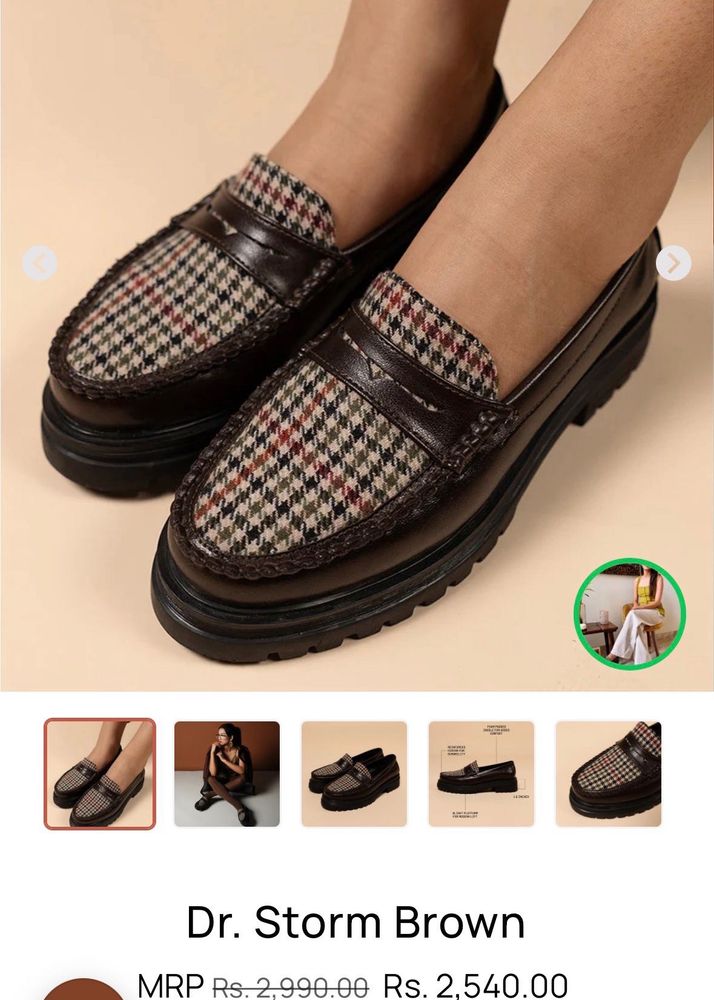 Dr. Storm Brown Loafers