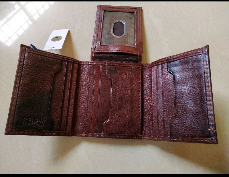 Imported 100% Pure Leather Wallet