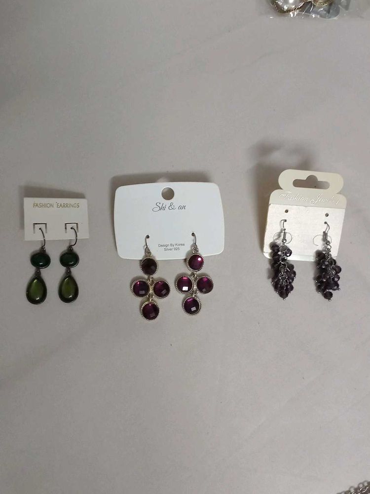 Earring Bundle - 3 Pairs