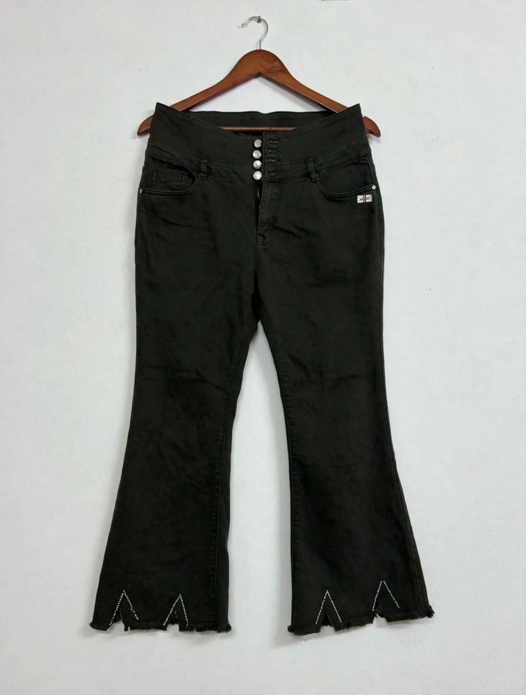 High Waisted Flare Jeans