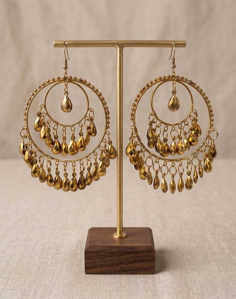 Chandelier Hoop Earrings