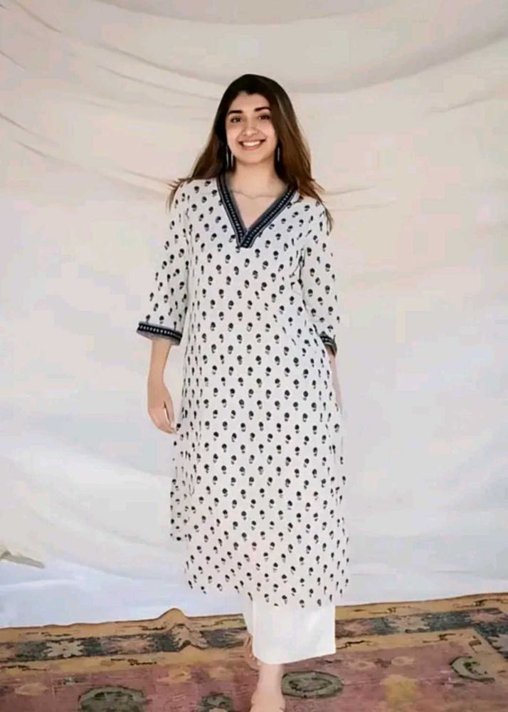 Stylish Printed Kurta