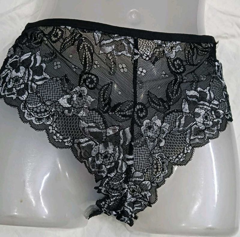 💙 Black Lace Briefs