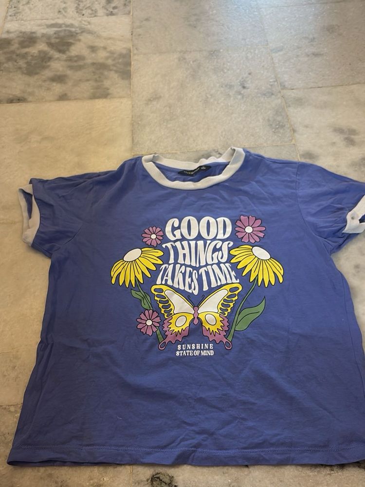 Retro Butterfly Graphic Tee