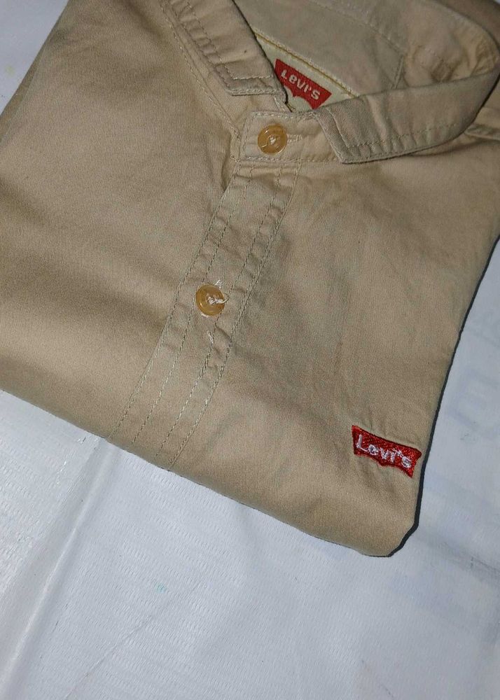 LEVI'S CLASSIC! Beige Formal Casual Shirt