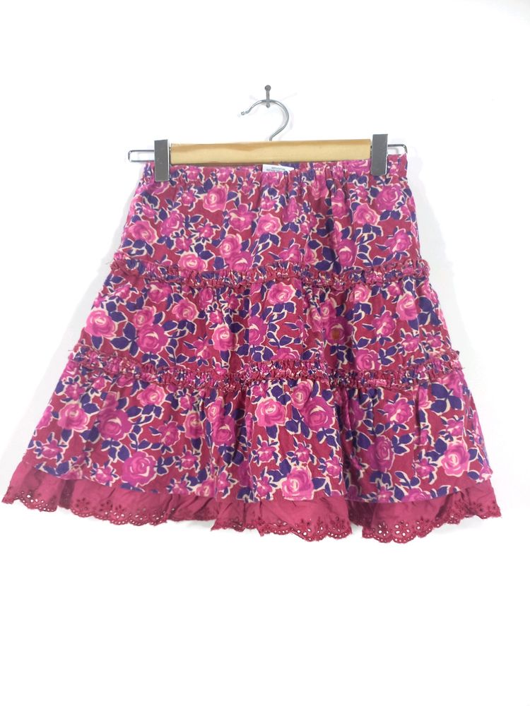 Multicolored Mini Skirt (Girls)