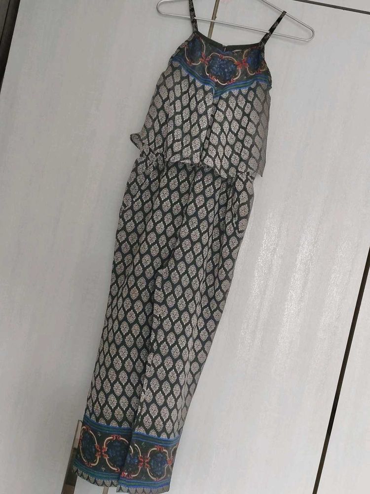 Boho Print Jumpsuit