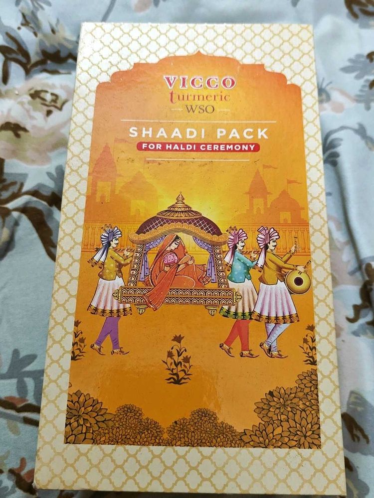 Vicco Turmeric Shaadi Pack for Haldi Ceremony