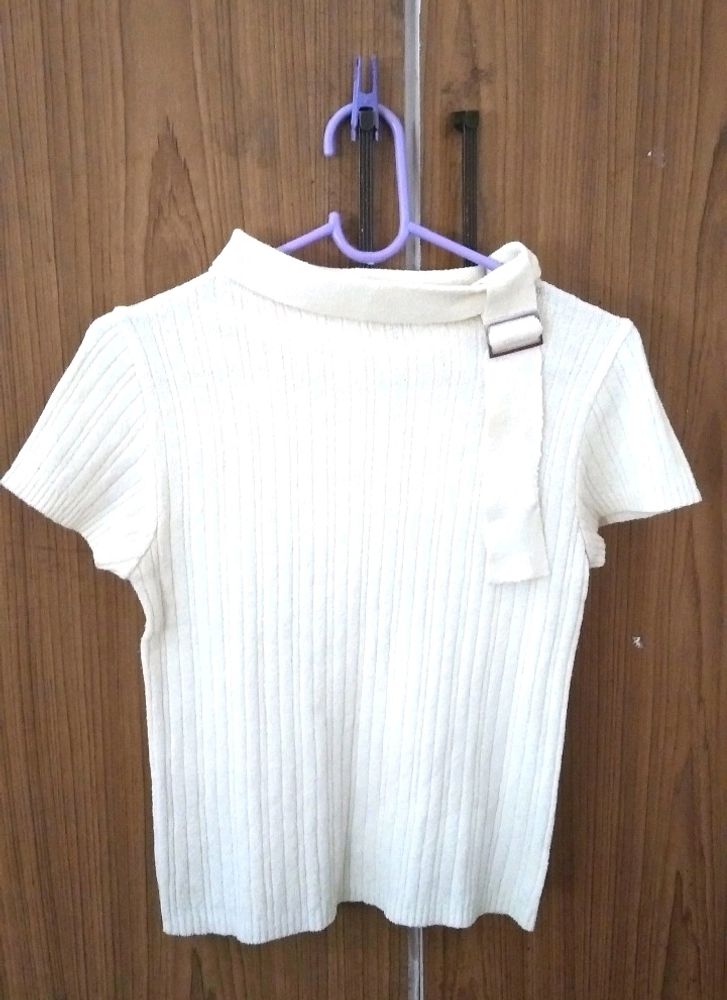 Soft Lemon Yellow Skivi Top