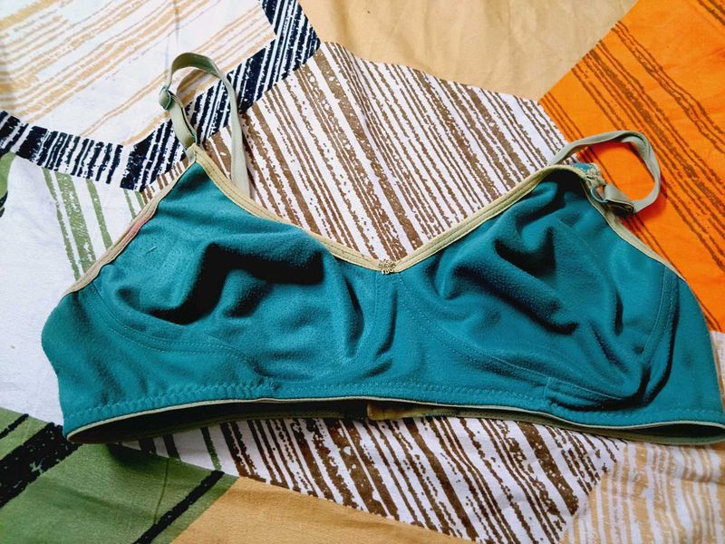 Teal Comfort Bra