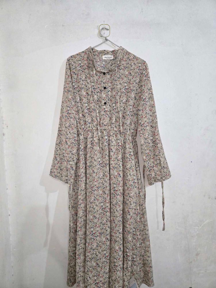 Floral Print Midi Dress