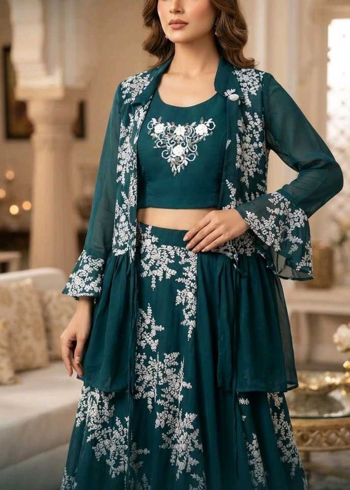 Embroidered Lehenga Choli Set