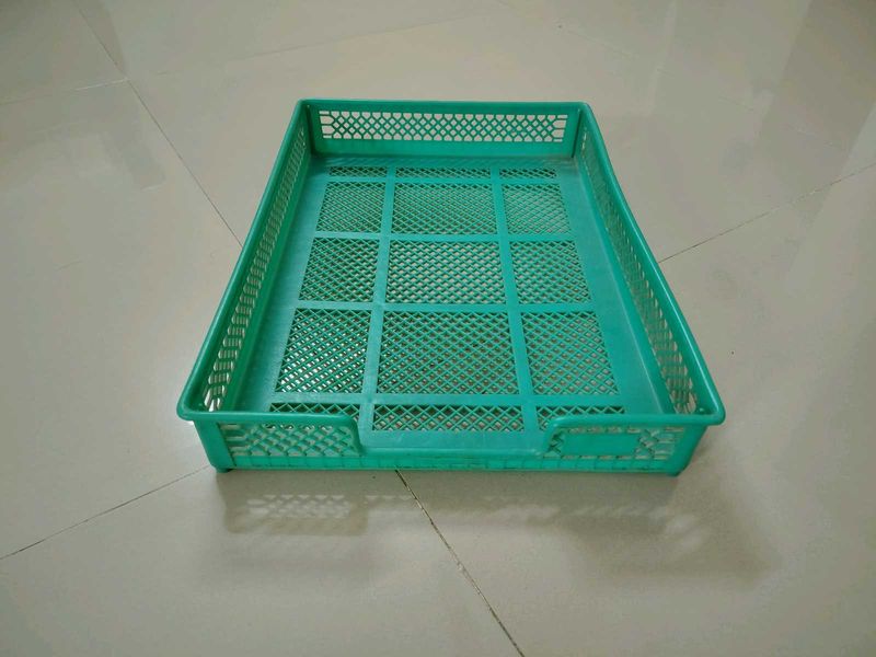Green Plastic Tray Organizer