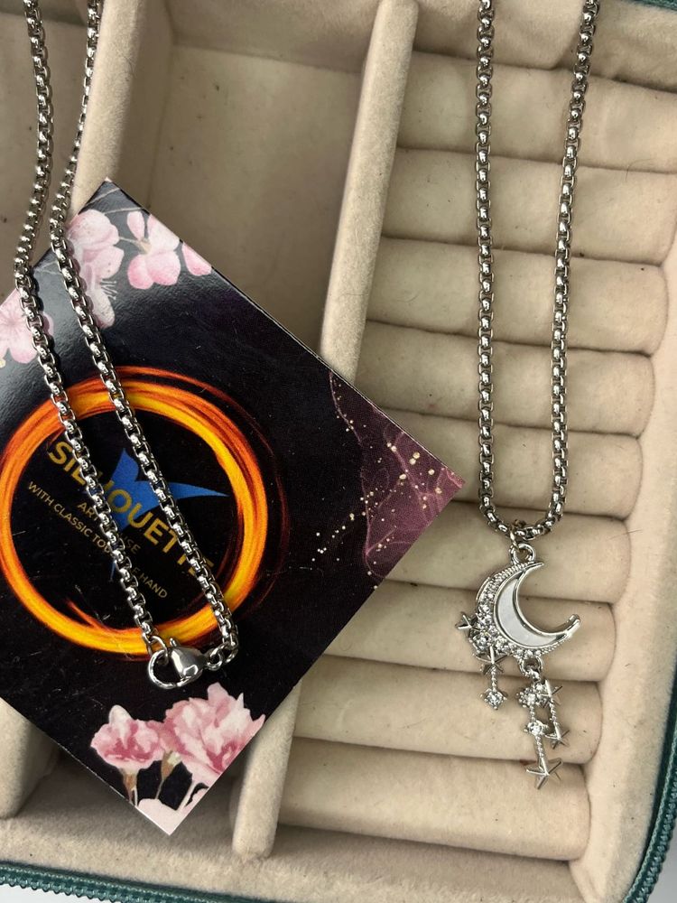 Moon &amp; Stars Necklace