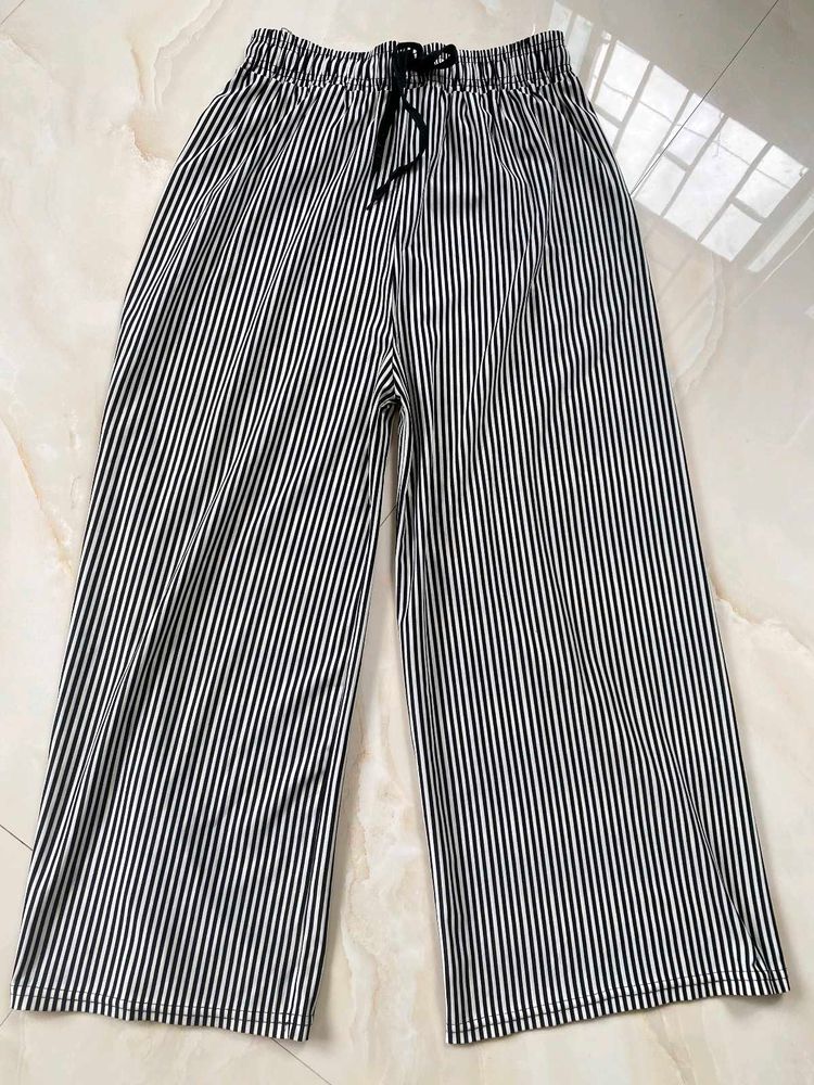 Striped Wide Leg Pants
