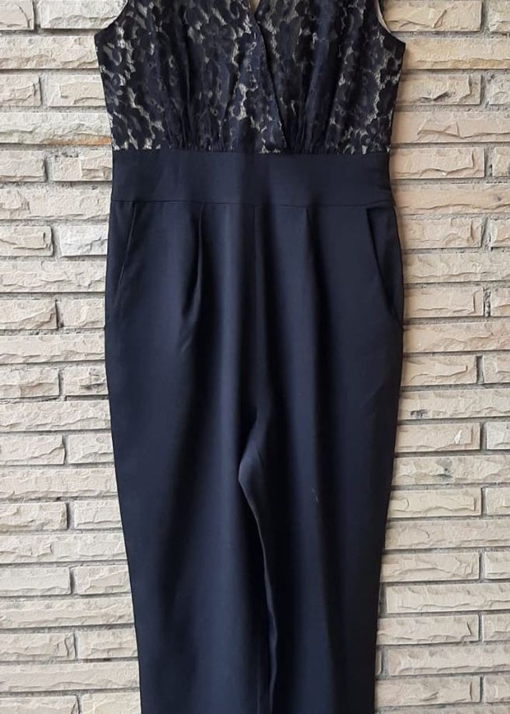 Elegant Lace Top Jumpsuit