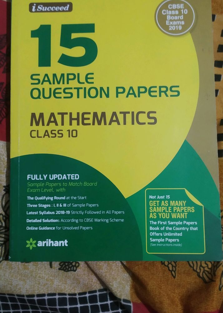 Maths And Science Sample Question Paper Solved Boo