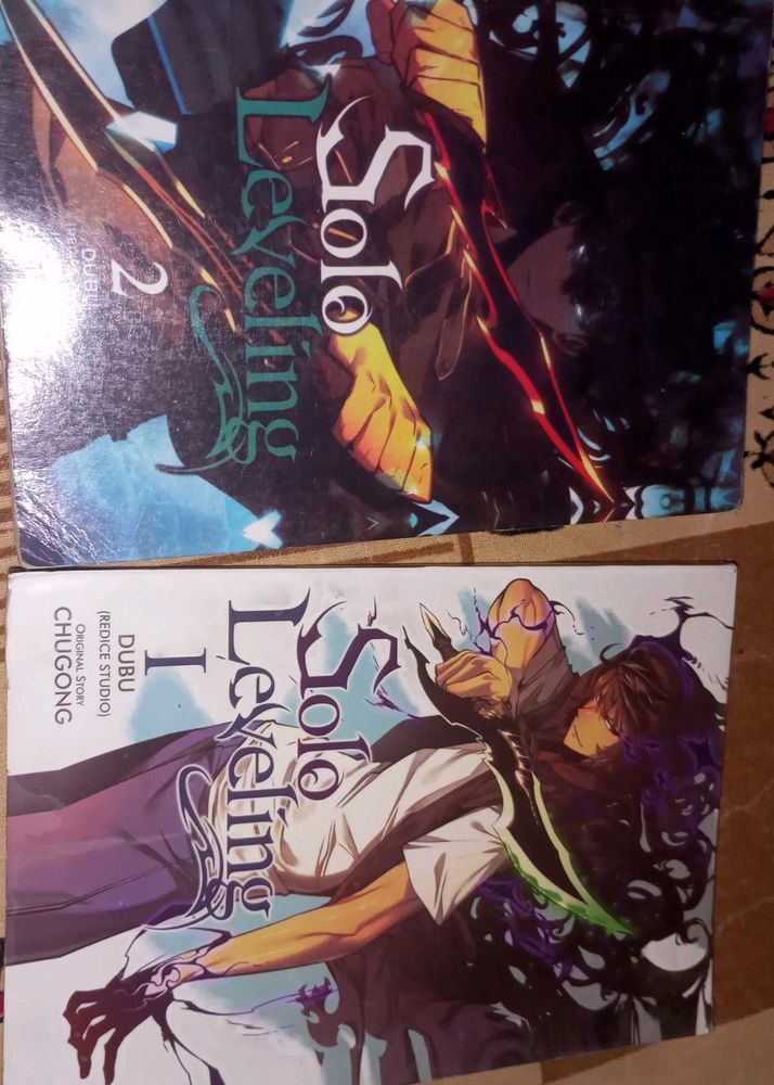 Solo Leveling Manga Volumes 1 &amp; 2