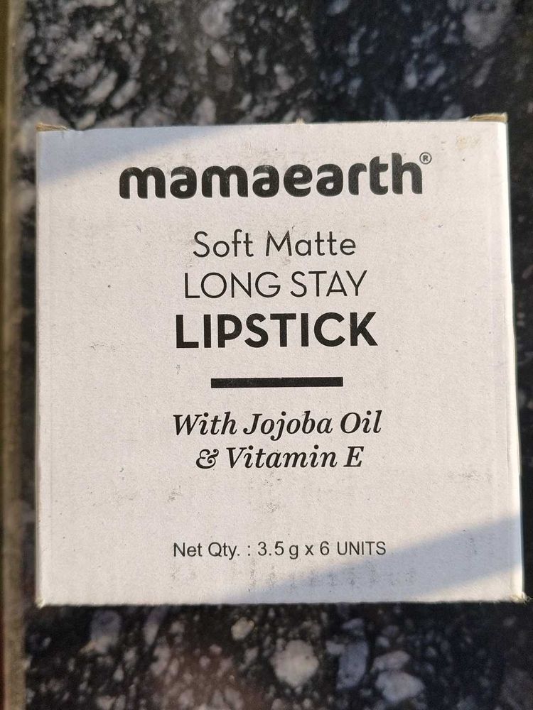 Mamaearth Soft Matte Long Stay Lipstick