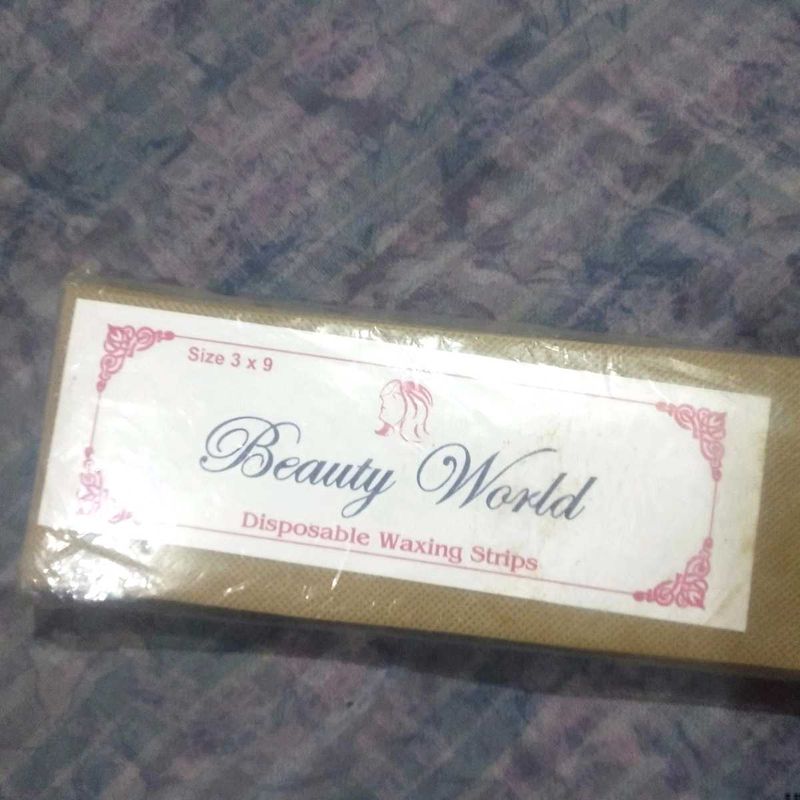 Beauty World Disposable Waxing Strips