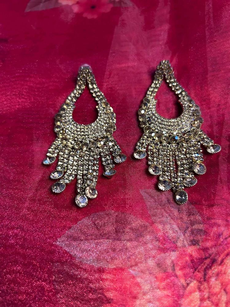Sparkling Drop Earrings