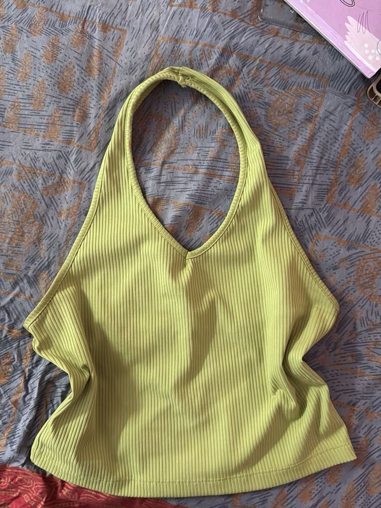 Backless Halterneck Top🥑