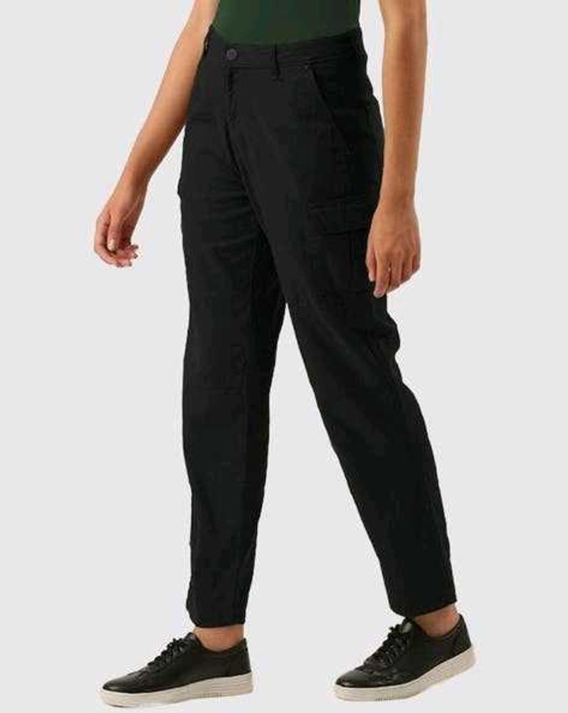Ivoc Black Cargo Pants, 36 Size