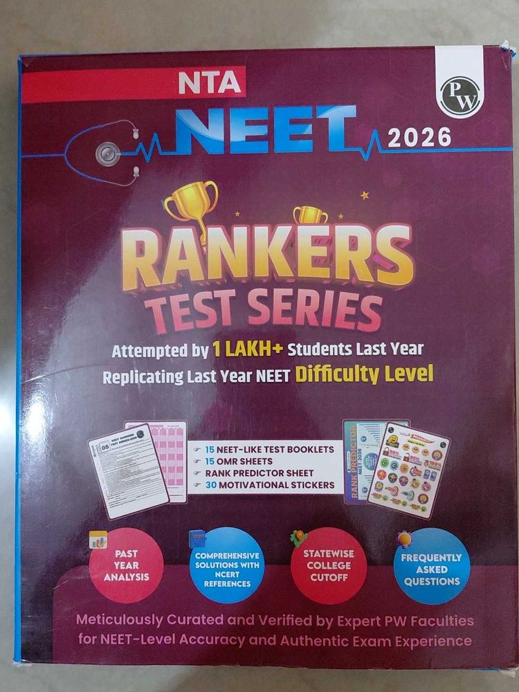 NTA NEET 2026 Rankers Test Series