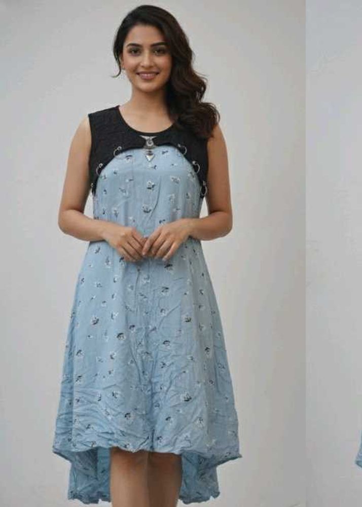 Floral Print Fit &amp; Flare Dress