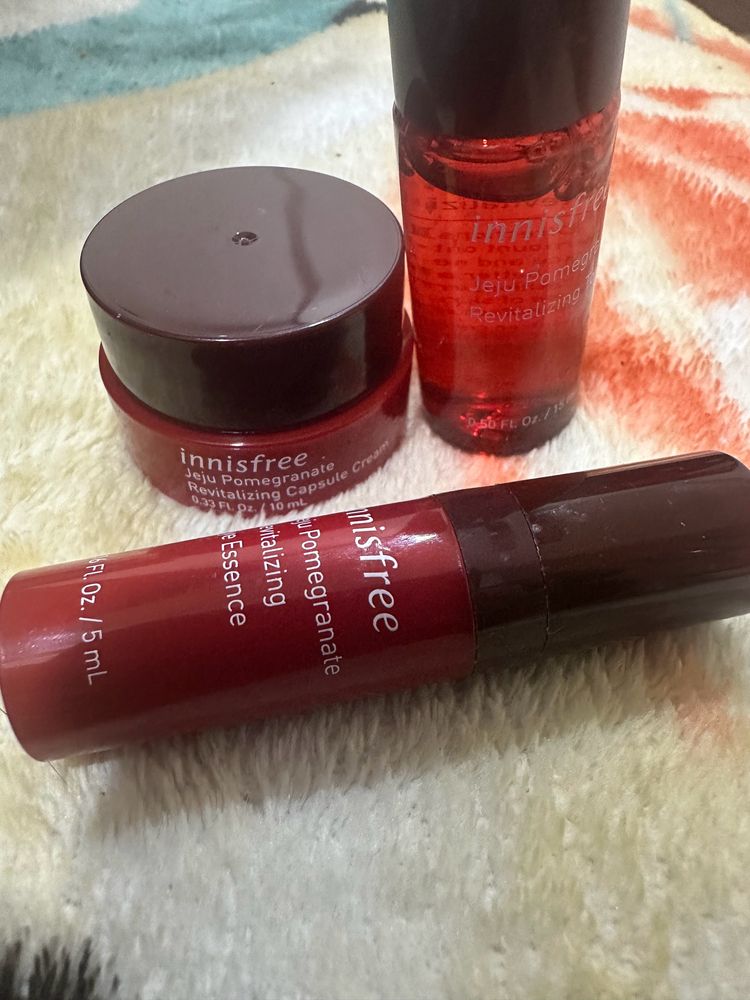 Skincare trio