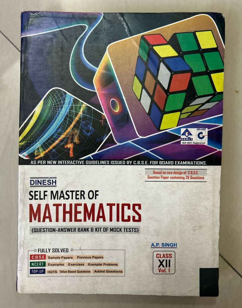 Dinesh Self Master of Mathematics Class XII