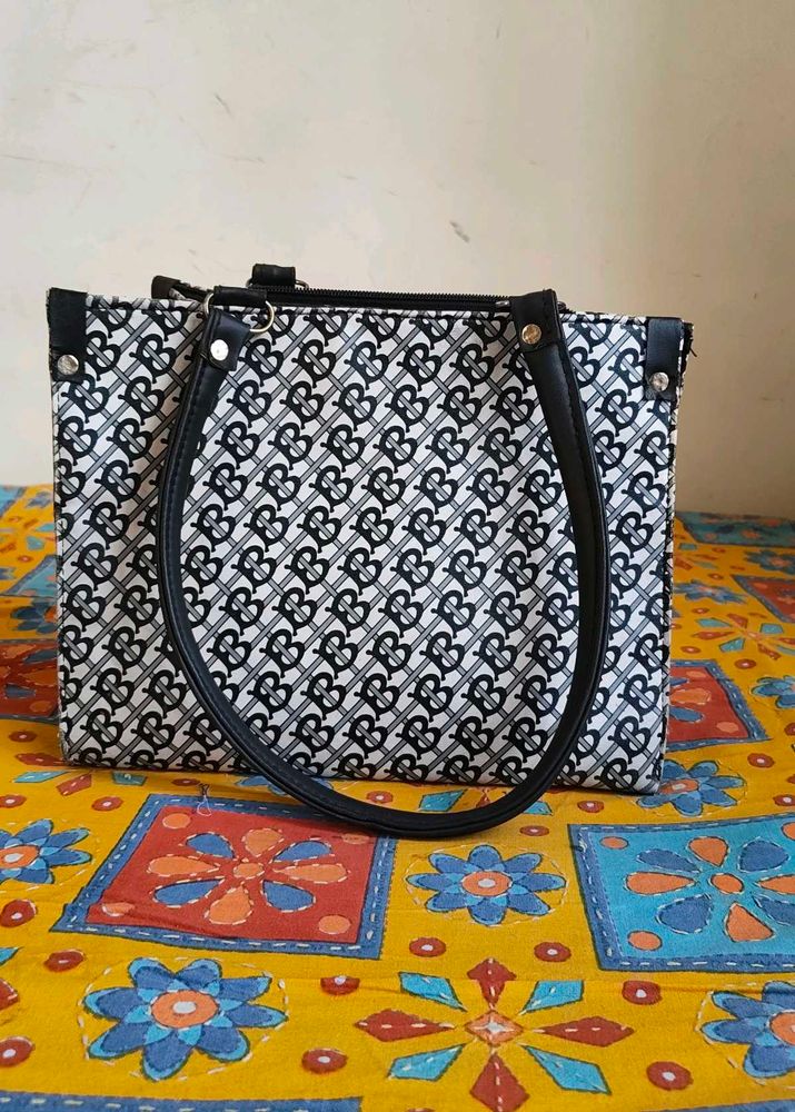 Stylish Monogram Tote Bag