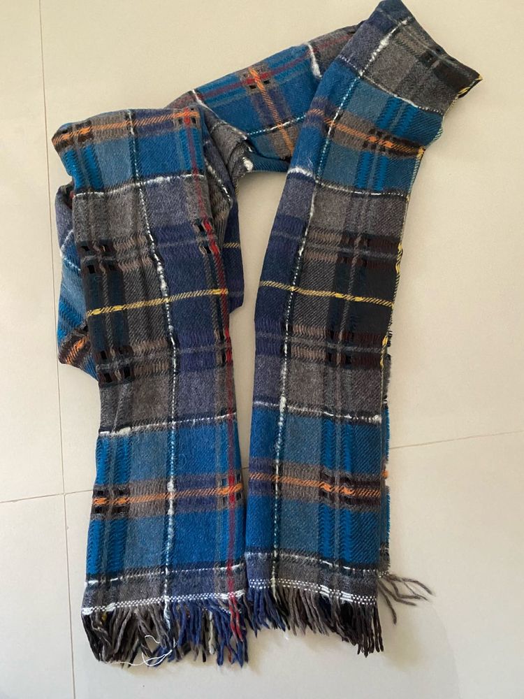 Cozy Plaid Scarf