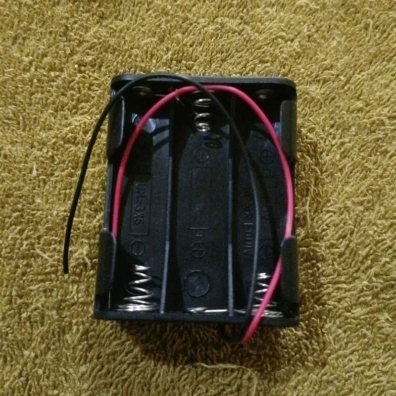 6 x AA Battery Holder Box Without Cov