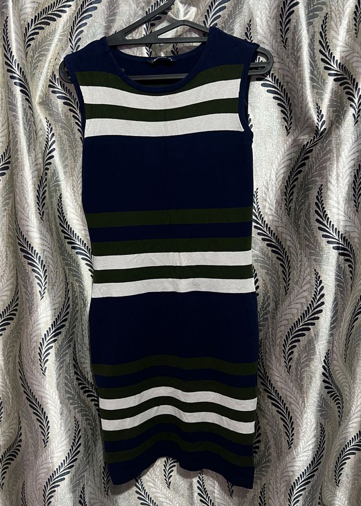 Striped Sleeveless Dress