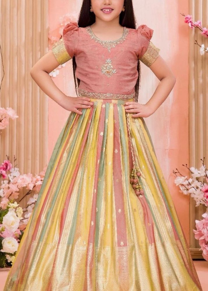 Kids Ethnic Lehenga Choli Set