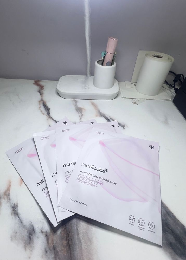 Medicube Pore Pink Collagen Gel Masks (pack of 4)