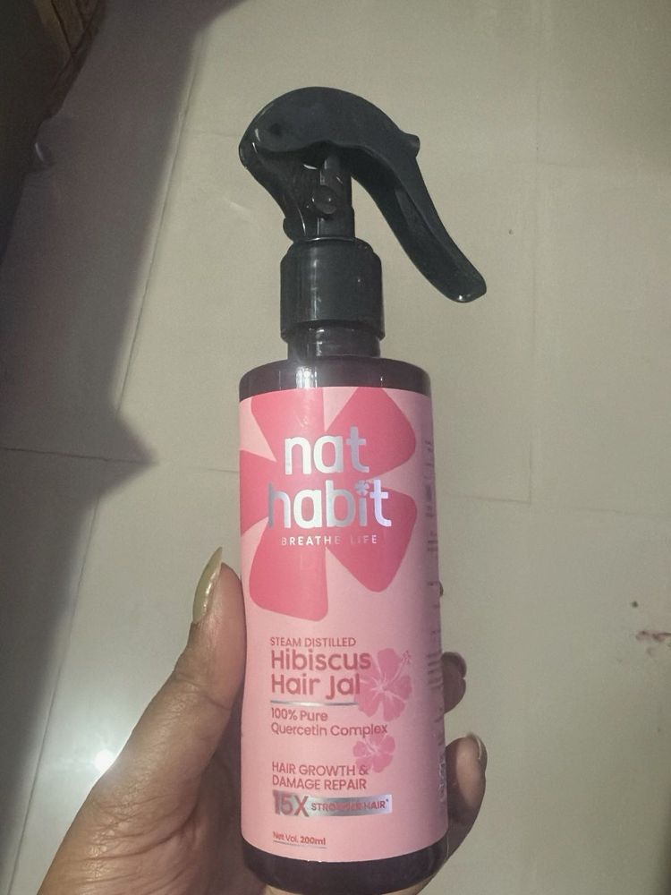 Nat Habit Hibiscus Hair Gel